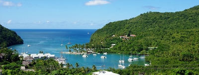 Transfer from St Lucia Airport to Marigot Bay 