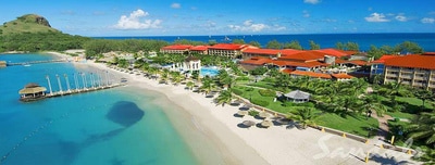 Transfer From St Lucia Airport to Sandals Halcyon 